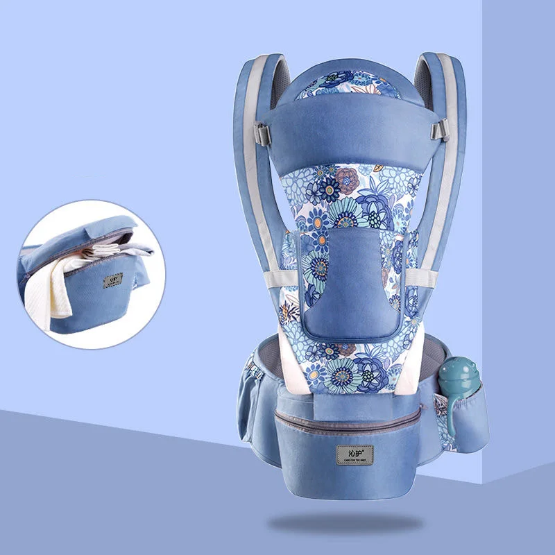 

Baby Carrier 15 Using Way Infant Baby Hipseat Carrier Front Facing Ergonomic Kangaroo Baby Wrap Sling Travel Baby Carrier