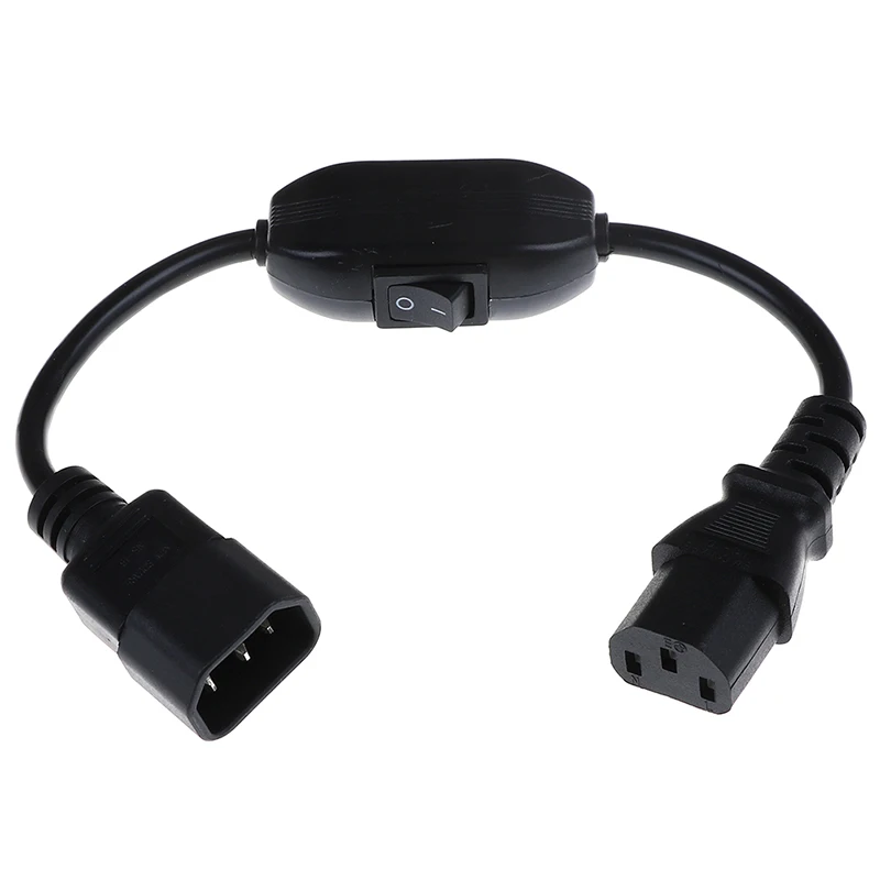 1 шт. PDU UPS power кордовый кабель IEC 320 C14 для C13 с вкл/выкл 30 см | Компьютеры и офис
