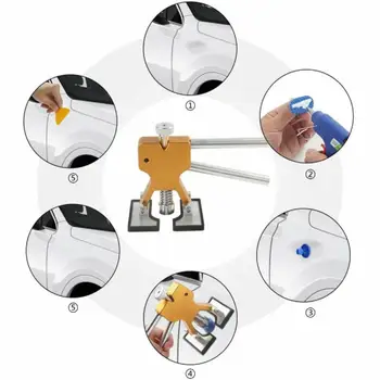 

Repair Puller Tabs Lifter Tools Removal Glue Gun Kit NEW Car Dent Repair Puller Tool Paint Dent Repair Car Body Paintless Dent