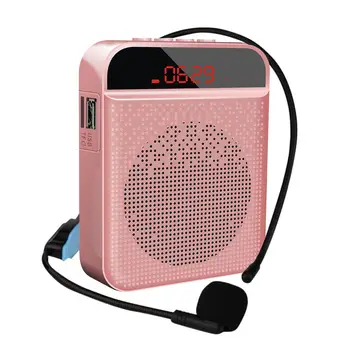

Megaphone Portable Bluetooth Wireless Voice Amplifier Teacher Microphone Speaker Loudspeaker Support TF Card FM Radio