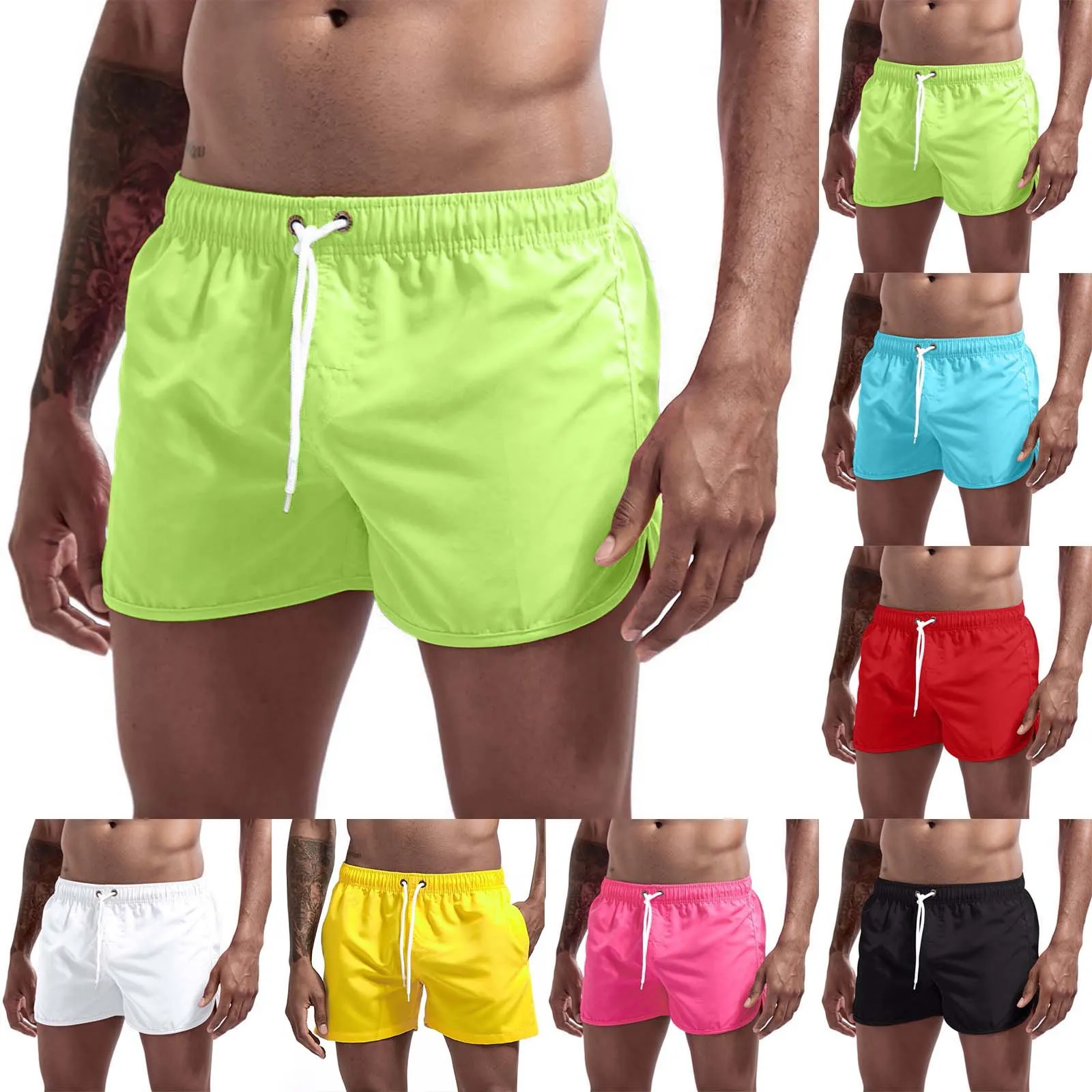 2021 Fasion Brand Men Beach Sport Shorts Summer Swim Trunks Surf