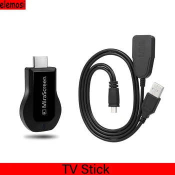 

Mirascreen TV Stick Wireless Screen Mirroring WiFi Display Receiver Wireless Receiver DLNA Airplay Miracast Oneanycasting