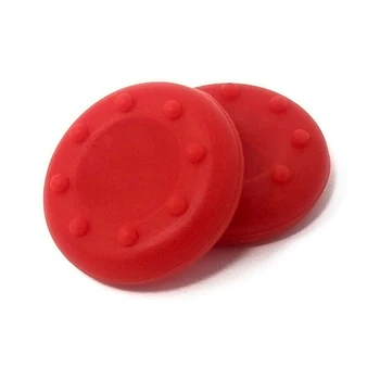 

1 X PAIR OF CONTROLLER THUMB GRIPS For PS4 XBOX ONE DOTTED For ANALOG COVER RUBBER Handle Caps PADS