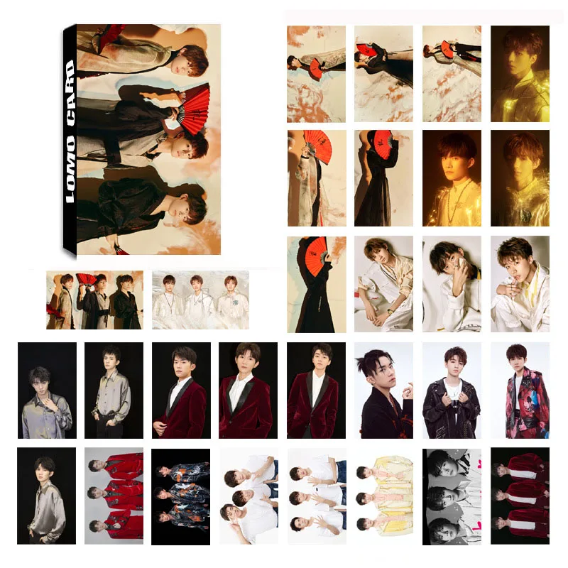 TFBOYS фото книга Джексон Рой Carry Post Card Fans коллекция LJJ162