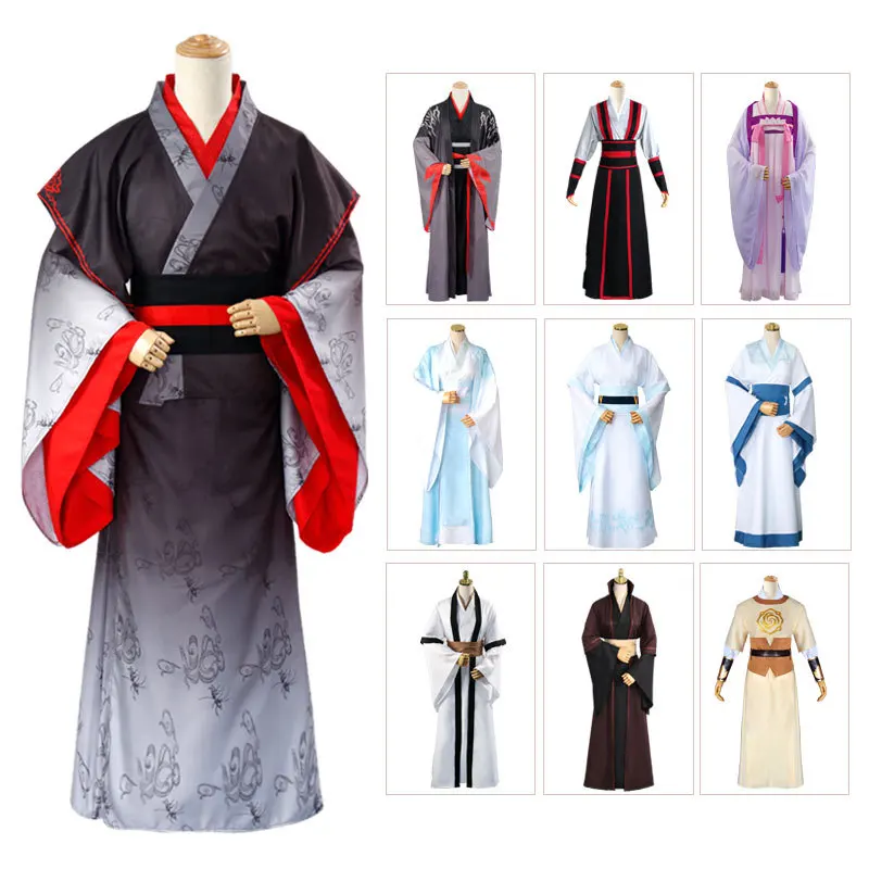 Аниме Mo Dao Zu Shi The Untamed главная роль Косплей Костюм Wei WuXian Lan Wangji Xue Yang Cos Grandmaster демонического культивирования