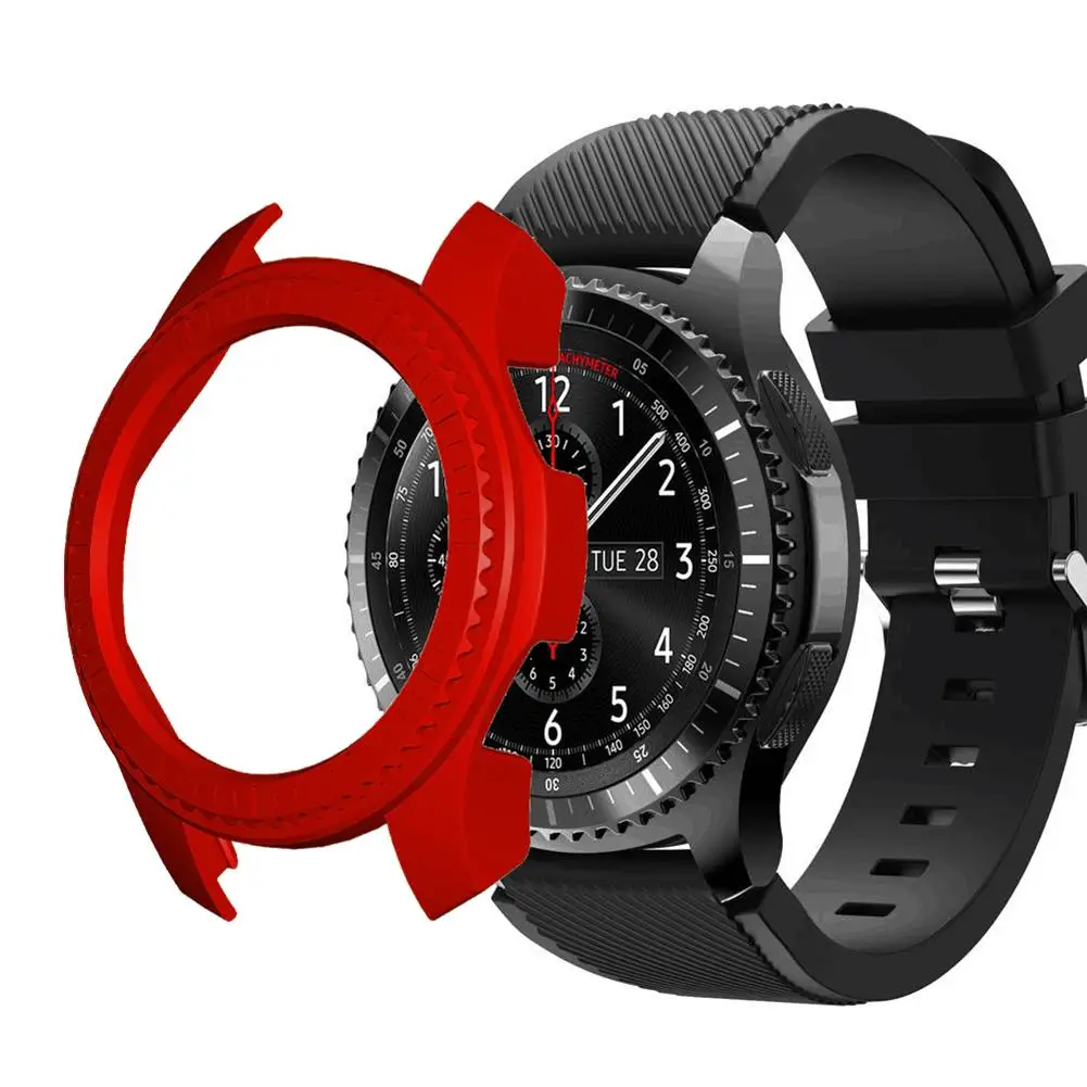 

Smart Watch Case Cover Protective Case For Samsung Galaxy Gear S3 Frontier Classic Watch 46mm Ultra Slim Protector Silicon Case