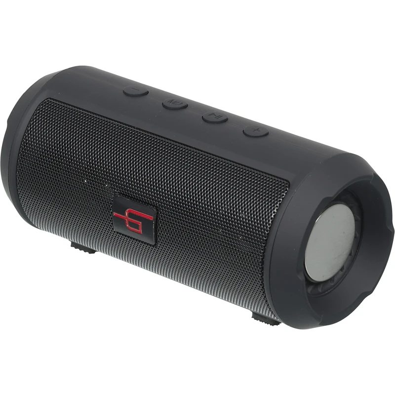 Колонка порт. Ginzzu GM 894B черный 6W 2.0 BT/3.5Jack/USB 1200mAh|Портативные колонки| |