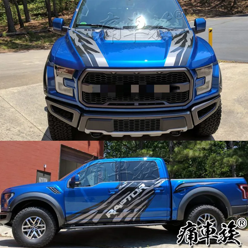 Car Sticker For Ford Raptor F150 2017-2019 Body Exterior Decoration Modified Decals Ranger Custom Sticker