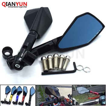 

Universal Motorcycle Rearview Mirror CNC ALL Aluminum Case for Kawasaki Ninja ZX6R ZX6RR ZX636 ZX7R ZX9R ZX10R ZX14R GPZ500S ER5