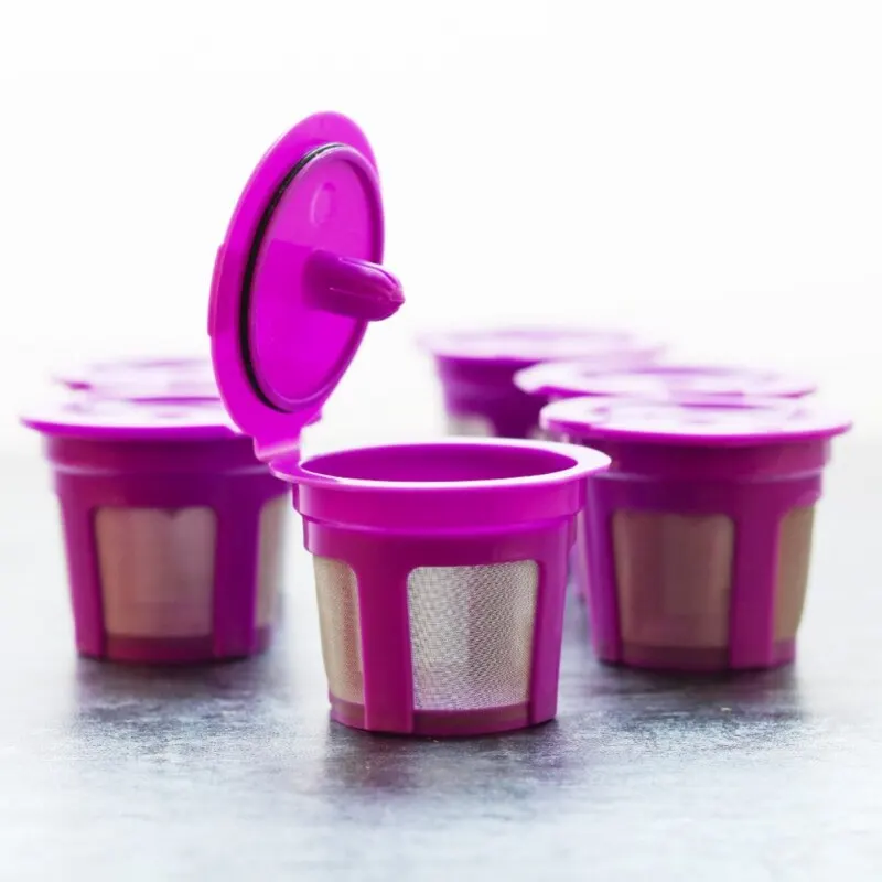 

Refillable Coffee Capsule Reusable Coffee Filter Holder Pod Compatible With KEURIG 2.0, 1.0 Stainless Steel 304 Mesh2