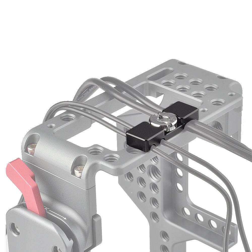 Зажим для кабеля с винтом 1/4 ''для sony A7R4 IV A7RIII A7II A7RII A7S Cage Quick Release L Plate кронштейн крепежный Зажим адаптер