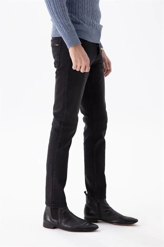 Мужские черные джинсы Slim Fit | Мужская одежда