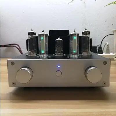 

NEW 6E2+6P1/6P15 tube amplifier power amplifier 3.2W+3.2W single-ended class tube HIFI fever grade DIY KIT/ Finisehed