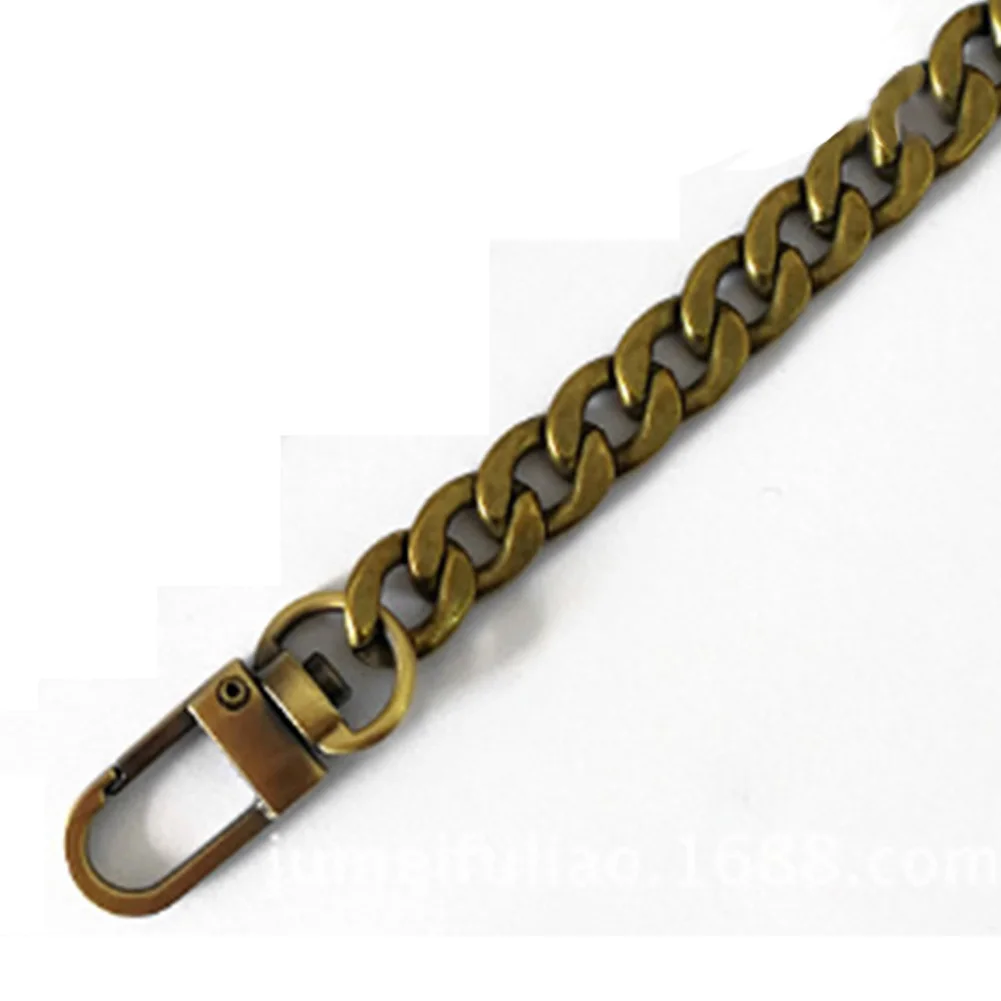 1,2 м металлический кошелек на ремешке-цепочке с ручкой через плечо сумка для замены светло-золотой серебряный черный бронзовый