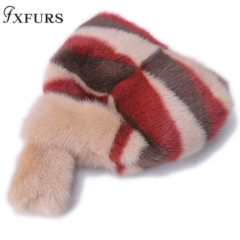 

2019 New Mink Fur Handbag Lady's Real Fur Bag Handy Bag Vest Clipg Fashion Trend Winter Wrist Clutch Bag