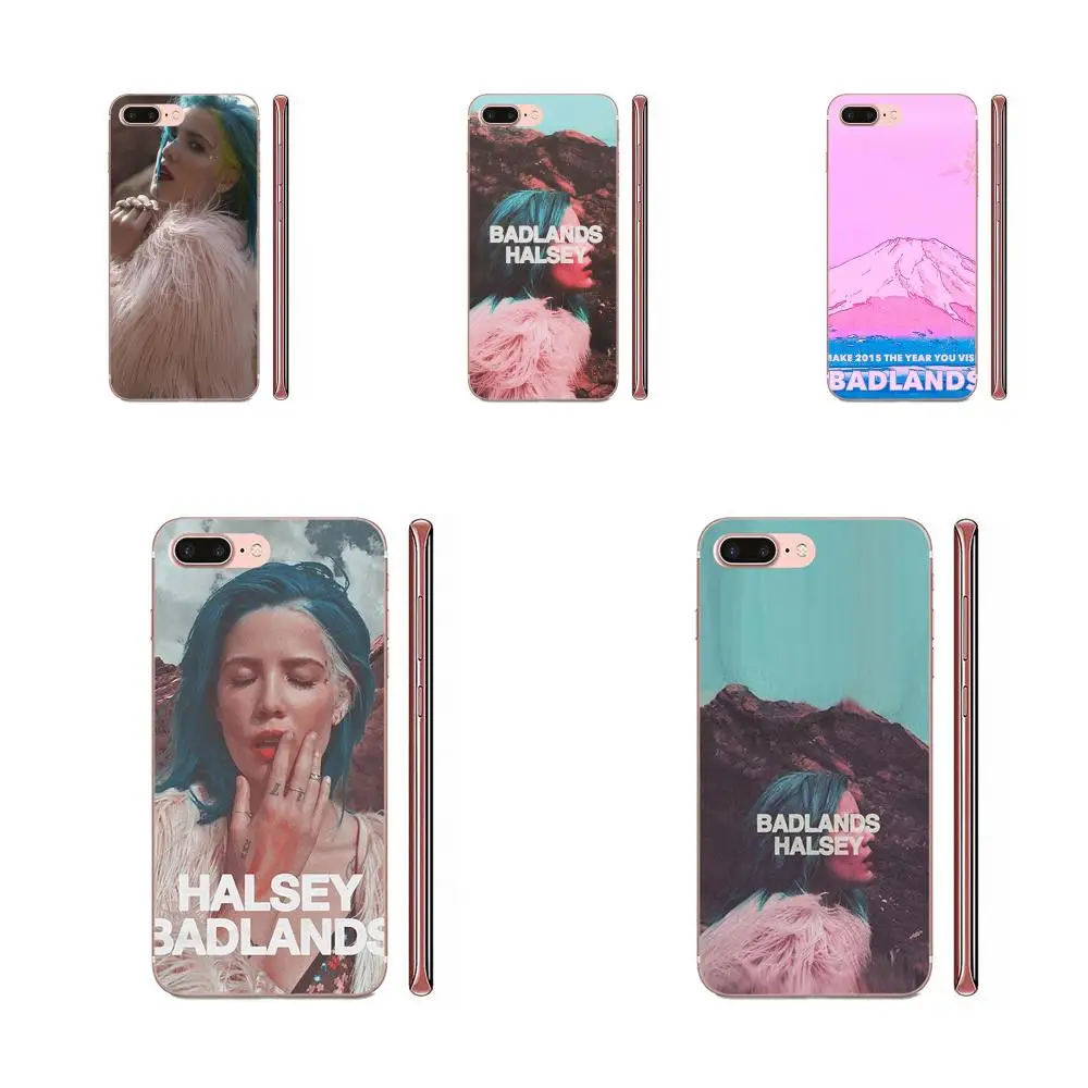Мягкая Печать Badlands Halsey для Apple iPhone 4 4S 5 5C 5S SE SE2 6 6S 7 8 11 Plus Pro X XS Max XR | Мобильные