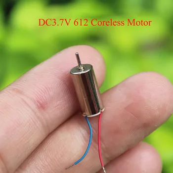 

Mini 612 Coreless Motor DC 3.7V 50mA 50000RPM Hollow Cup High Speed DC Motor For DIY Toys Accessories Model Airplane Motor