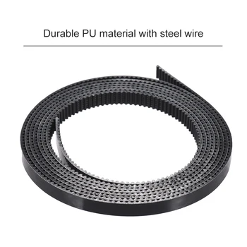 

2mm Pitch 6mm Wide Timing Belt PU Material with Steel Wire for RepRap i3 3D Printer CNC