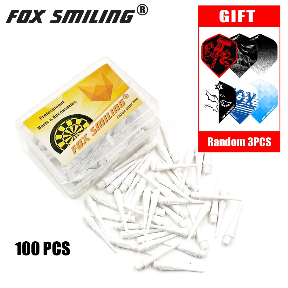 Fox Smiling шт./компл./Комплект Электронный Дротика 2BA Groove 25 мм с мягким наконечником