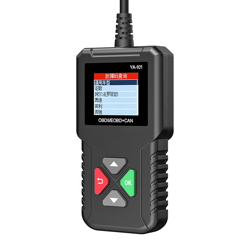 YA101 OBD2/EOBD считыватель кодов USB бесплатное обновление Авто OBD2 сканер инструмент Поддержка Графика Datastream PK Cr319 AD310 Elm327 CR300 | Автомобили и мотоциклы | АлиЭкспресс