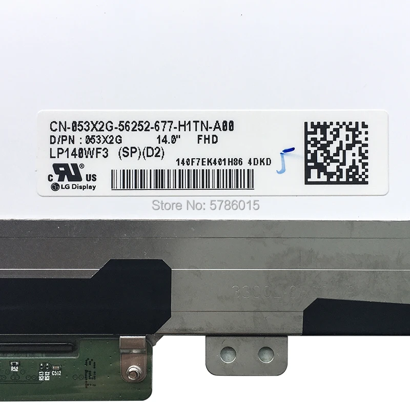 Hélices com 30pin Monitor Matriz Ntsc Lp140wf6 Spf1 B140han01.3 Fosco Ips 1920x1080 72% 4 72% ntsc lp140wf6 spf1 b140han01.3, fosco