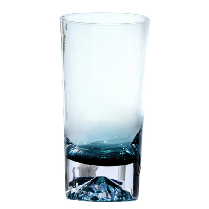 Чернильный синий Айсберг чашка Лимон Стекло напиток чашка японский креативный снег горный стекло JAN88