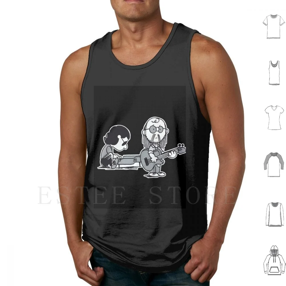 Steely Dan Retro Essential Canotte Gilet Senza Maniche Steely Dan Brown Steely Dan Tribute Dell'Artista