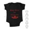 Baby Goth In Training-Kids Newborn Baby Clothes Rompers Cotton Jumpsuits Baby Training Gothic Different Unisex Boy Girls No 1
