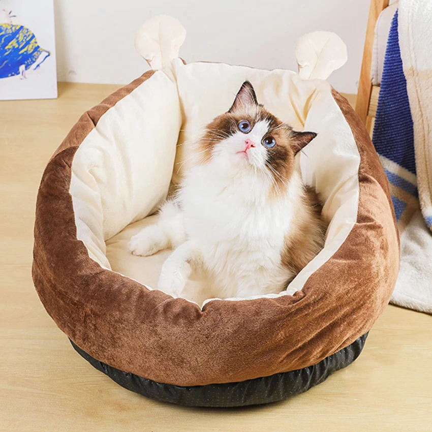 Pet Cat House Cat Bed Pet Dog House For Cat Bench For Cats Cotton Pets Products Puppy Soft Comfortable Winter House