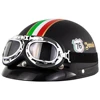 Retro Motorcycle Helmet Vintage Scooter Casco Moto Motorbike Open Face Half Helme Casco Vintage Helmet  For Men And Women ► Photo 2/6