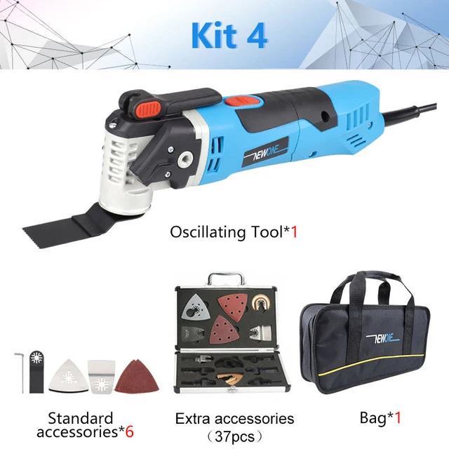 NEWONE-220V-Oscillating-Saw-Blade-Tool-in-Quick-Release-Oscillating-Saw-Blades-Function-Electric-Renovator-Tool KIT 4