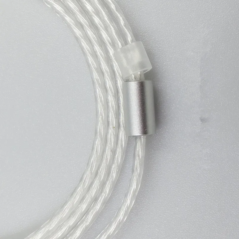 Replacement Audio Cable for Shure SE215 SE315 425 SE535 846 Headphones Silver Plated Cord Wire Fits Many Headphones 23 AugT1