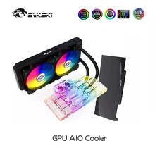 Kit di raffreddamento ad acqua AIO GPU Bykski per ZOTAC RTX3090 GAMING OC scheda grafica, VGA Cooler 5V ARGB SYNC, radiatore VRAM B-FRD3090XG-RBW