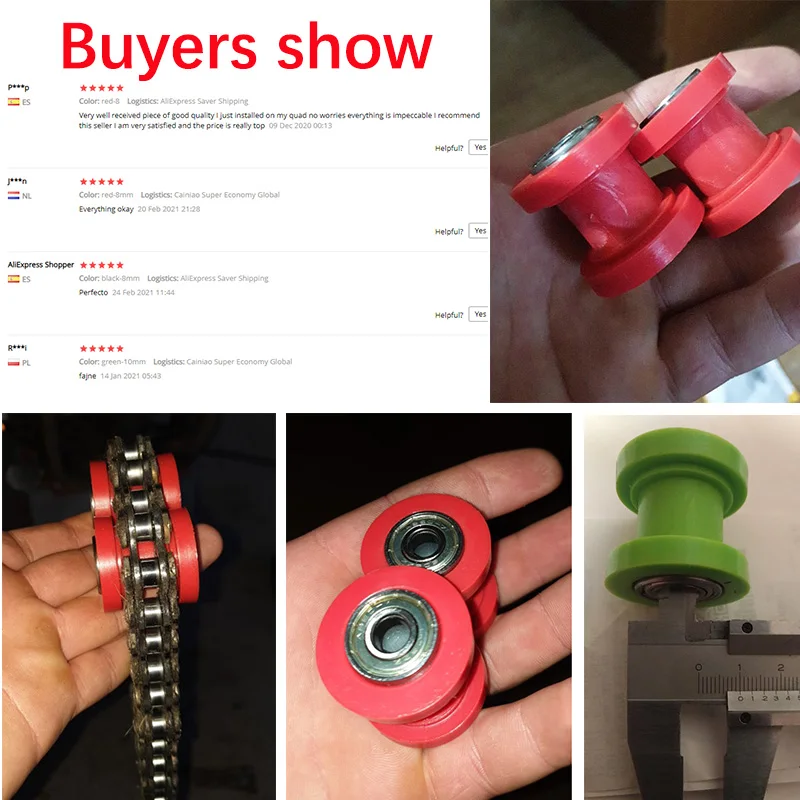 8/10mm Wheel Tensioner Guide Drive Chain Roller Pulley For ATV XR CR CRF Enduro Motorcycle Motocross Pit Dirt Mini Bike 8/10mm Wheel Tensioner Guide Drive Chain Roller Pulley For ATV XR CR CRF Enduro Motorcycle Motocross Pit Dirt Mini Bike