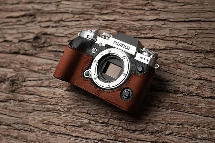 Mr. Stone брендовый чехол для камеры из натуральной кожи, полусумка, боди для Fujifilm XT3 XT3 Fuji X-T3, сумка для камеры ручной работы