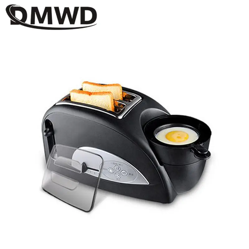 DMWD Multifuntion Breakfast Maker Bread Toaster Steam Egg Sandwich Maker Electric Oven For