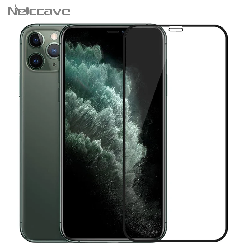 10 шт. полное покрытие закаленное стекло для iPhone 12 Mini 11 Pro XS Max XR X 8 Plus 7 6 6S 5 SE 2020