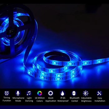

Creative WiFi LED Strip Light Waterproof Lighting Tape Flexible Remote Control Lamp TV Background Cupboard Wardrobe Decor