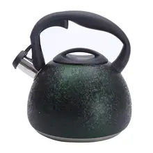 Нержавеющая сталь, 3л чайник для воды, индукционная плита, чайники для кемпинга, плита со свистком, газовый чайник, кухонные инструменты