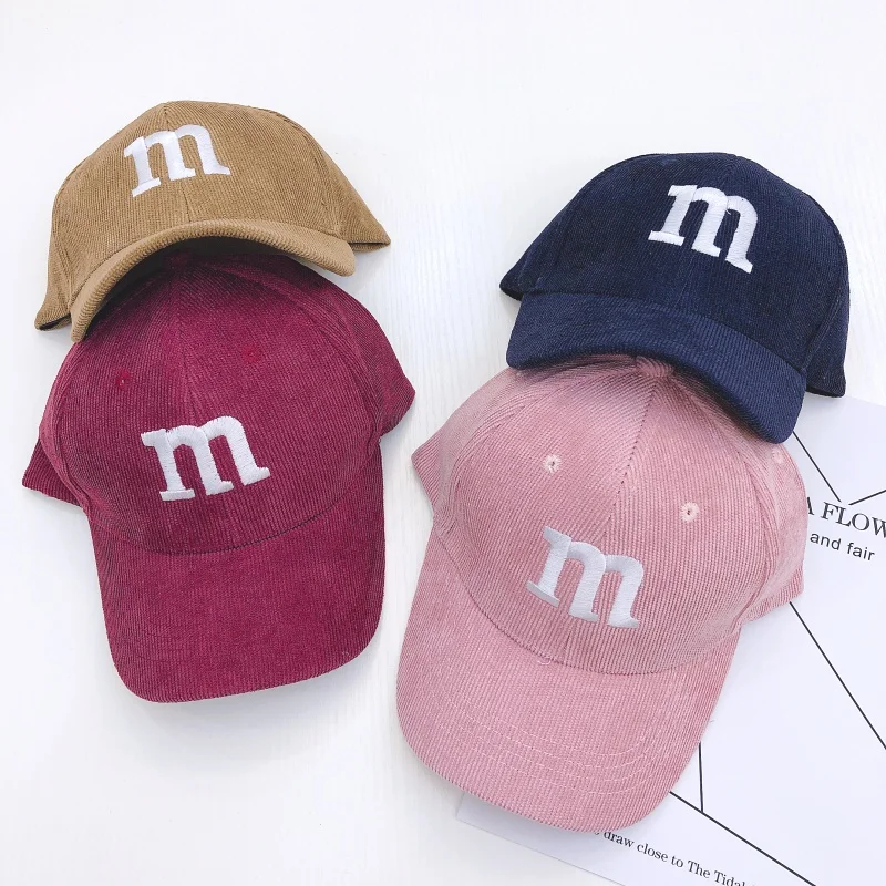 

2-7T Boys Girls Children Ball Caps Hats Adjustable Sun Protection Letter Embroidery Pattern Casual Visors