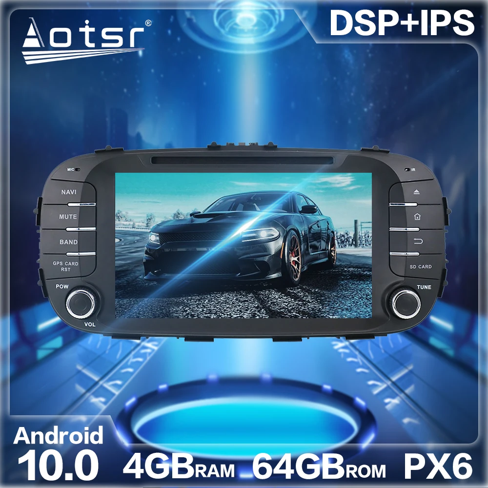 Автомагнитола Vechicel мультимедийный видеоплеер на Android 10 0 4 Гб + 64 ГБ GPS-навигация