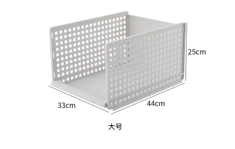 Многоразмерный органайзер для одежды, многослойная домашняя коробка для хранения, органайзер для одежды, полка для носков, pf8315