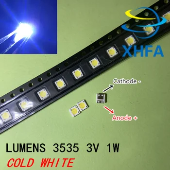

SAMSUNG 230pcs LUMENS LED SMD 3535 3537 1W 3V Cool white LCD Backlight for TV A129CECEBP19C led 4JIAO