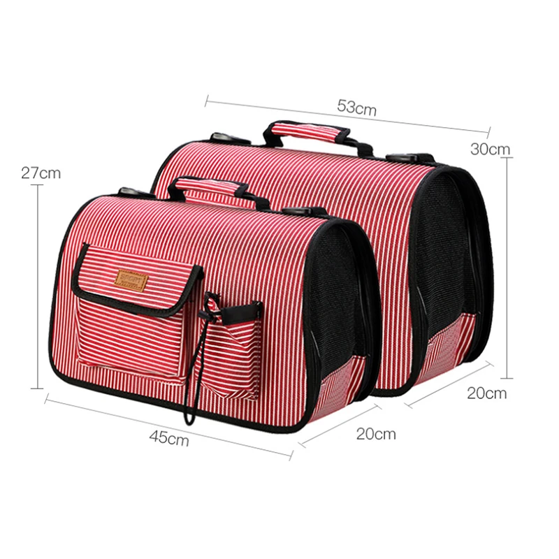 Outdoor Travel Cat Carrier Bag Breathable Pets Shoulder Bag Collapsible Puppy Crate Handbag Folding Pet Carrier Cage Outdoor Travel Cat Carrier Bag Breathable Pets Shoulder Bag Collapsible Puppy Crate Handbag Folding Pet Carrier Cage