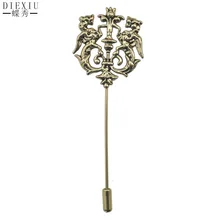 Мужская Ретро брошь «Лев» Королевский дворец корсаж приспособление для бейджа Завод прямых продаж AliExpress поставки товаров