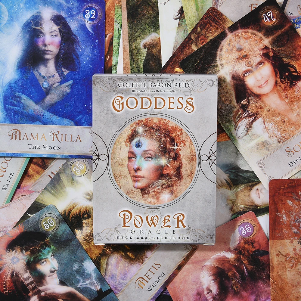 Goddess power Oracle Deck и электронная книга карт карты Tarot Oracle