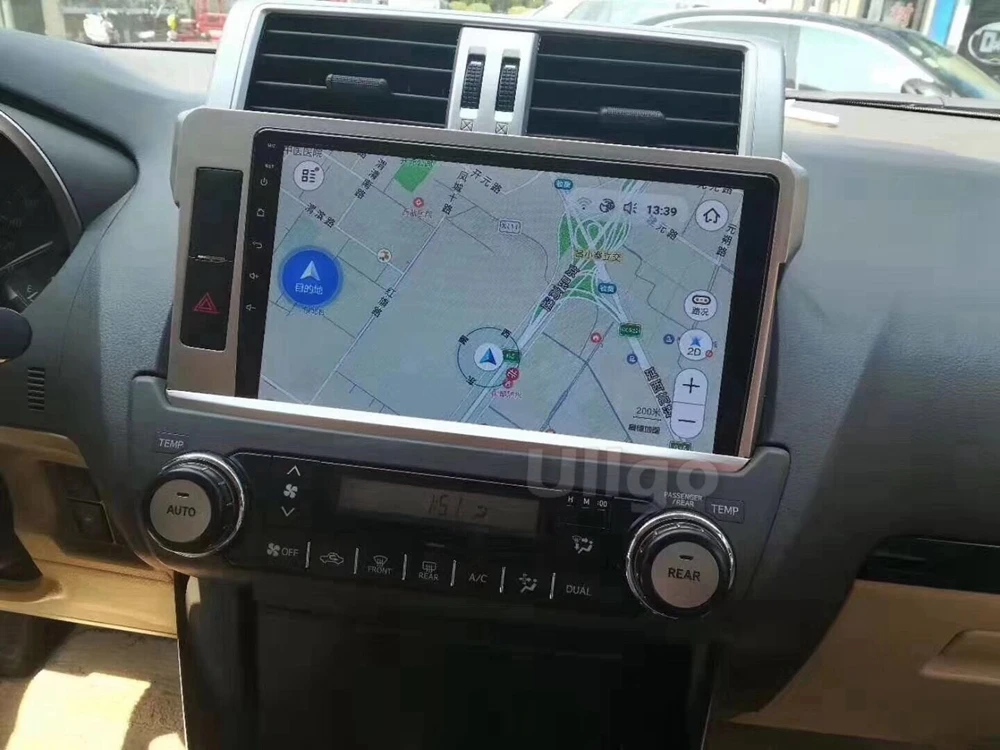 10,1 дюймов Восьмиядерный Android 8,1 автомобильный DVD gps для Toyota Prado+ авторадио gps Автомагнитола с BT Радио RDS Mirrorlink