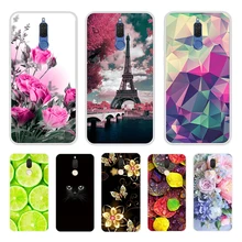 soft TPU Case For Huawei Mate 10 lite Printing Drawing Silicone Phone Cases Cover For