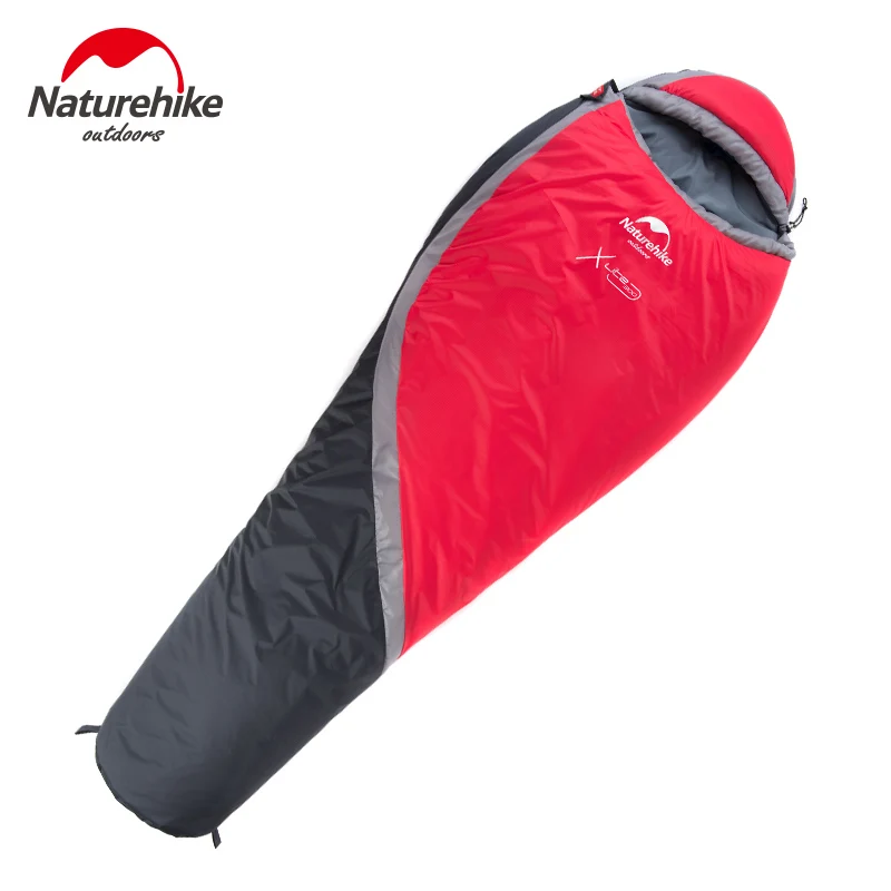 Naturehike зимние спальные мешки для отдыха на природе, походов, Мумия, 190 т, полиэстер, водонепроницаемый, НН, сверхлегкий спальный мешок