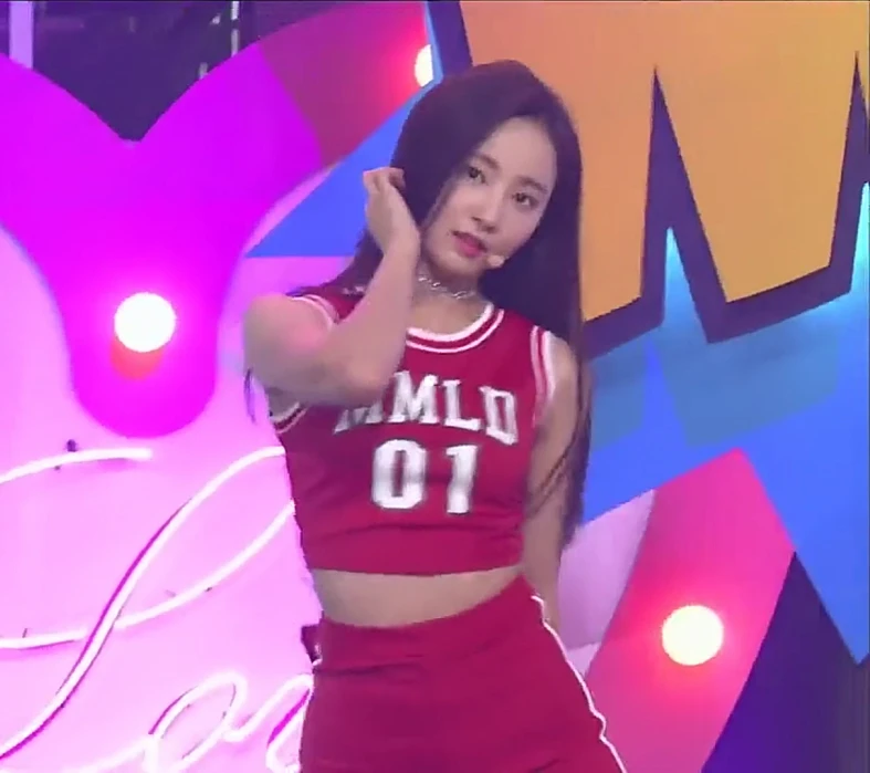 Kpop MOMOLAND Jazz танцевальное шоу модное белое свободное платье футболка с круглым